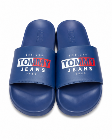 Chancletas Tommy Hilfiger para Caballero Azules Slide Tommy Jeans