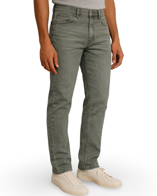Jeans Mark & Me para Caballero Azul Claro y Verde - foto 3