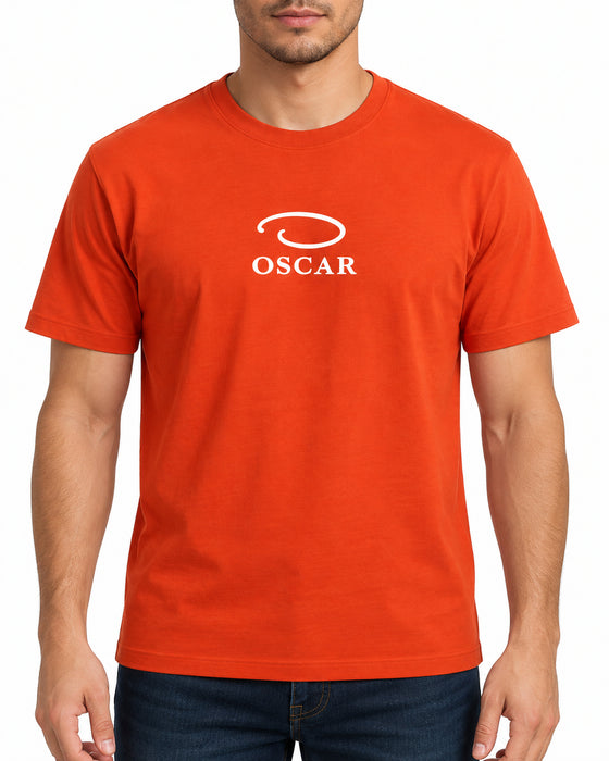 T-Shirt Oscar de la Renta para Caballero Ocre