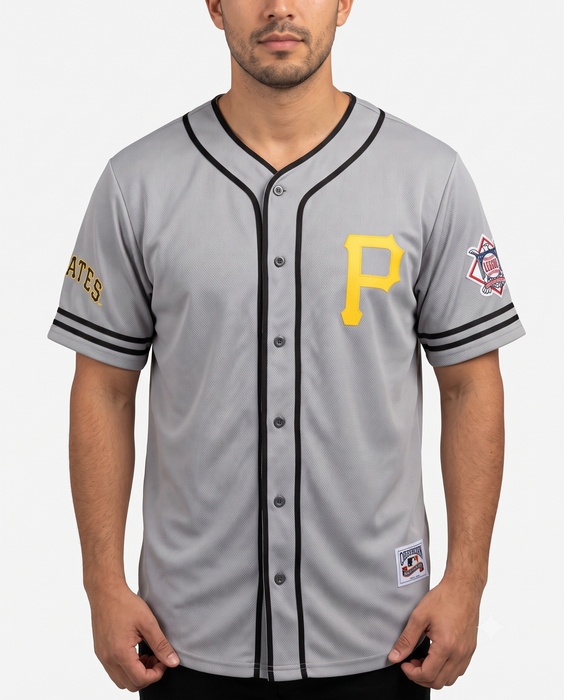 Camiseta Manga Corta de los Piratas de Pittsburgh