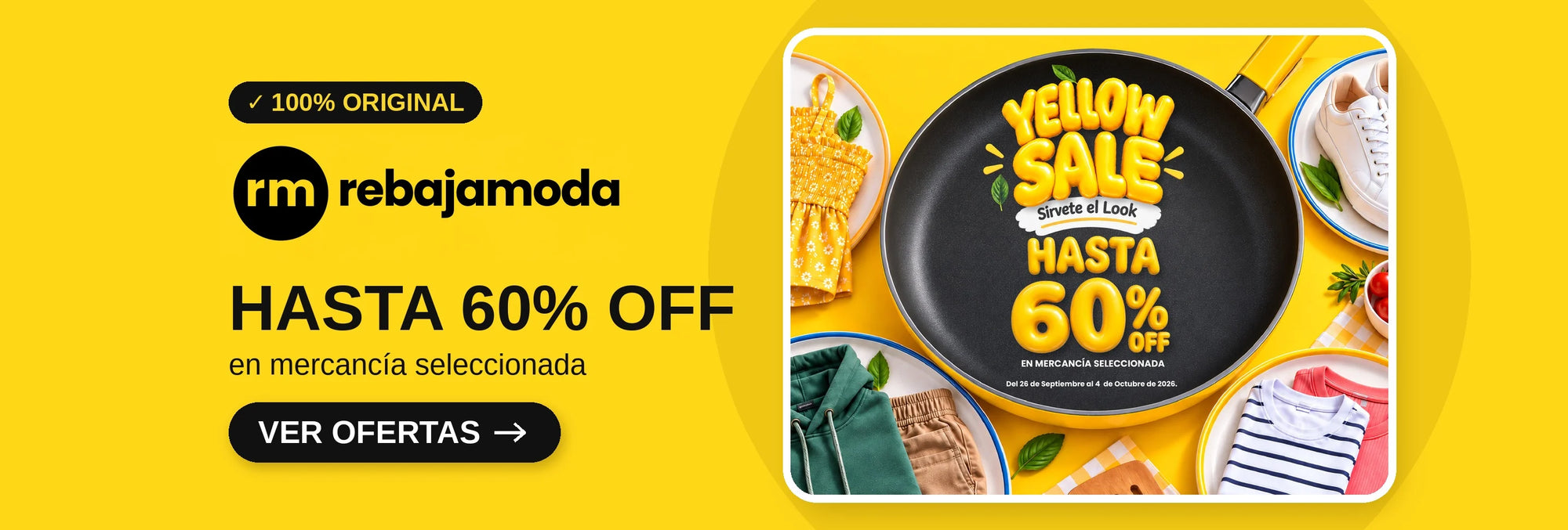 Yellow Sale Rebajamoda hasta 60% off