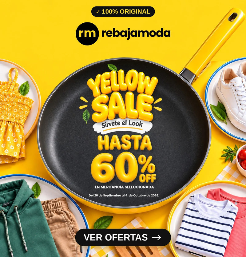 Yellow Sale Rebajamoda hasta 60% off