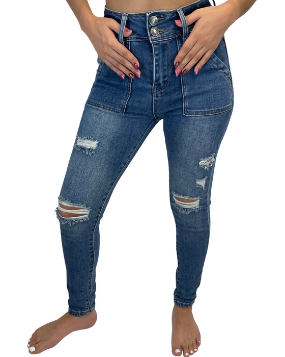 Jeans bongo para dama