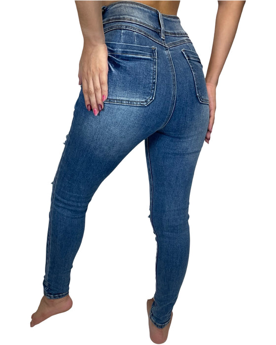 Jeans bongo para dama
