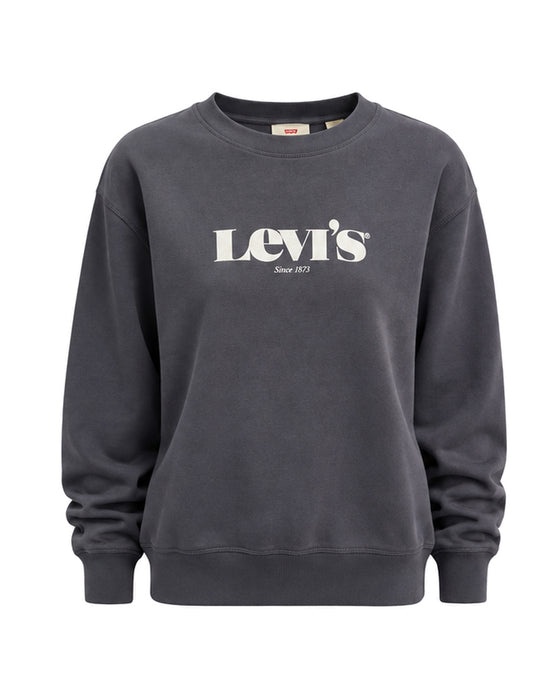 Sweater Levi's para Dama Gris con logo Levi's Since 1873 al frente