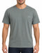T-shirt Oscar de la Renta verde oliva para caballero, cuello redondo, con el logo bordado pequeño en el pecho