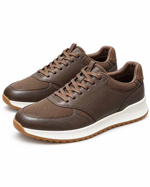 Zapatillas Perry Ellis para Caballero Café