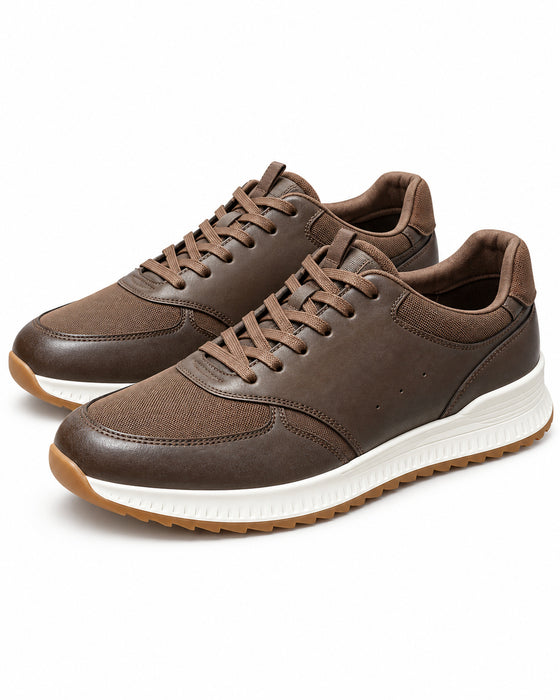 Zapatillas Perry Ellis para Caballero Café